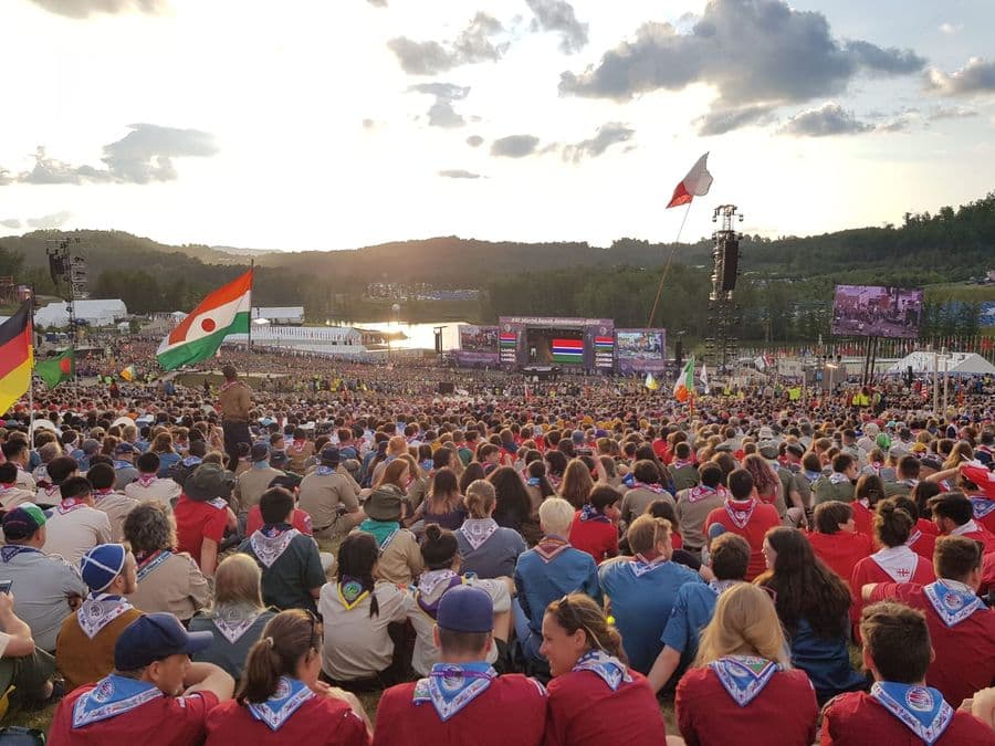 Jamborée Mondial 2019 aux États-Unis — photo 1