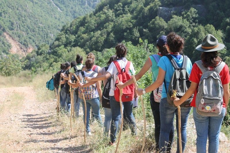« Bâton en main, sur tous les chemins » – Camp d’aventure Pionnières juillet 2014 — photo 8