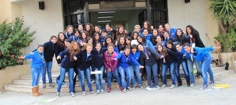 « Jouir de la Vie. » Camp des ACT Eclaireuses – mars 2014