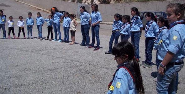 Réunies à Seeonee... - Grand Jeu Louvettes district Mont Liban IV