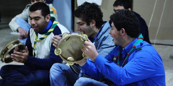 Camp des chefs de troupes éclaireurs