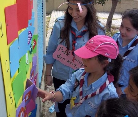 Réunies à Seeonee... - Grand Jeu Louvettes district Mont Liban IV