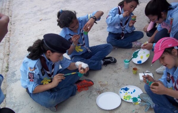 Réunies à Seeonee... - Grand Jeu Louvettes district Mont Liban IV