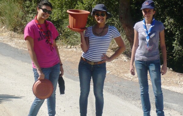 Camp d’aventure CC, ACC, CE et SE pionnières - "Des empreintes sur nos routes"