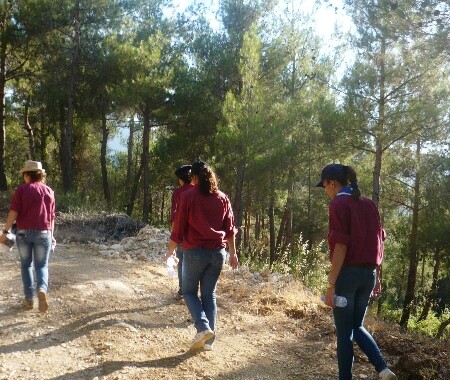 Camp d’aventure CC, ACC, CE et SE pionnières - "Des empreintes sur nos routes"