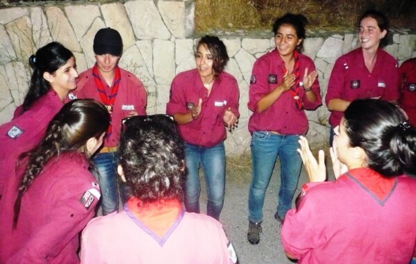 Camp d’aventure CC, ACC, CE et SE pionnières - "Des empreintes sur nos routes"