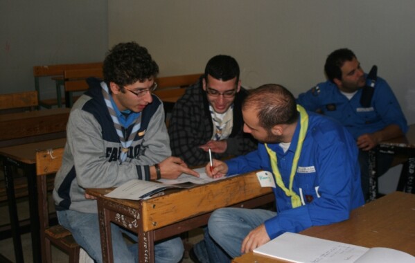 Camp des chefs de troupes éclaireurs