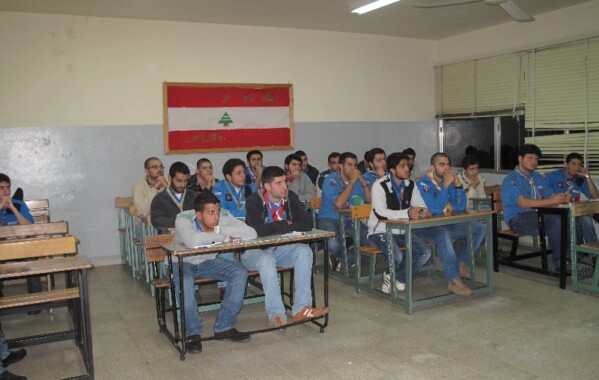 Camp des chefs de troupes éclaireurs