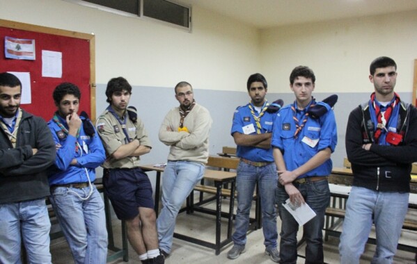 Camp des chefs de troupes éclaireurs