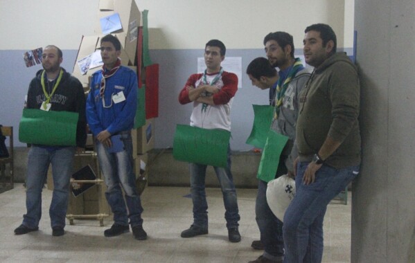 Camp des chefs de troupes éclaireurs