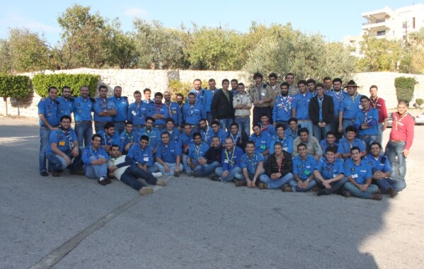 Camp des chefs de troupes éclaireurs