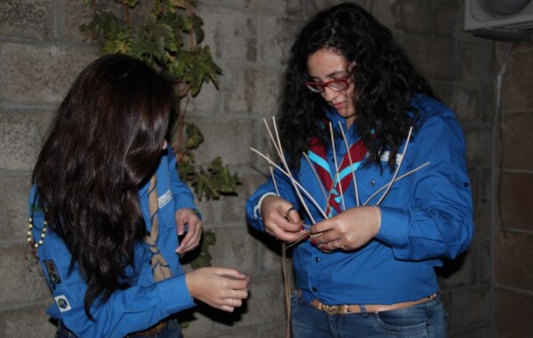 Camp des CT Eclaireuses 2013