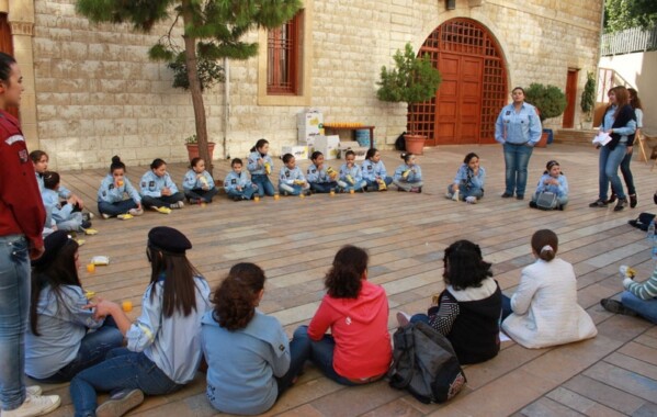Chantons Noël - Louvettes district Mont Liban 1
