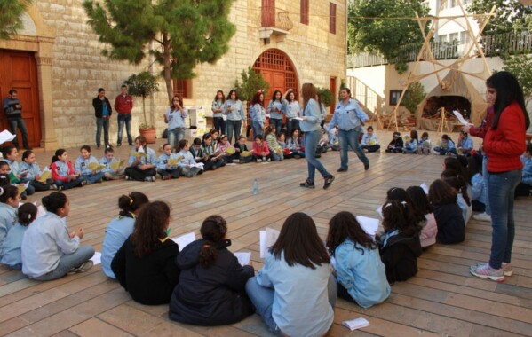 Chantons Noël - Louvettes district Mont Liban 1