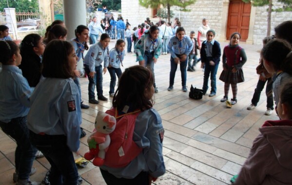 Chantons Noël - Louvettes district Mont Liban 1