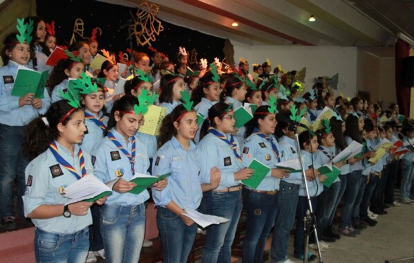 Chantons Noël - Louvettes district Mont Liban 1