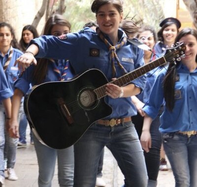 Camp des CT Eclaireuses 2013