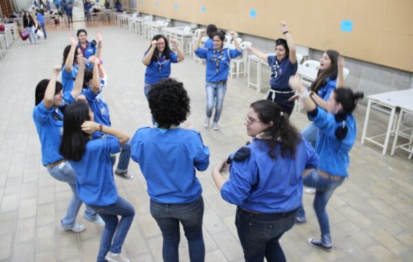 Camp des CT Eclaireuses 2013