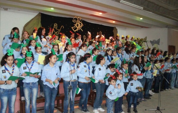 Chantons Noël - Louvettes district Mont Liban 1