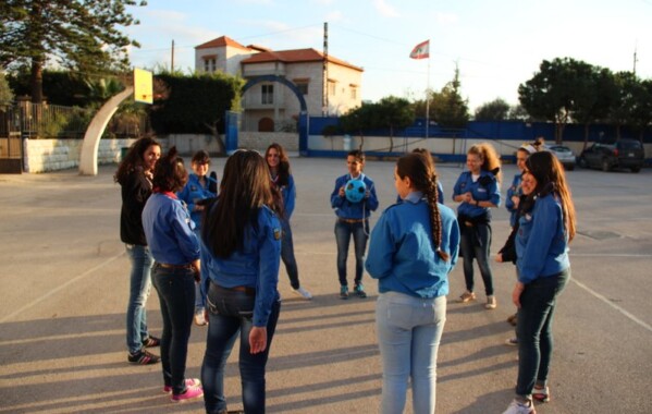 Camp des ACT Eclaireuses - mars 2014