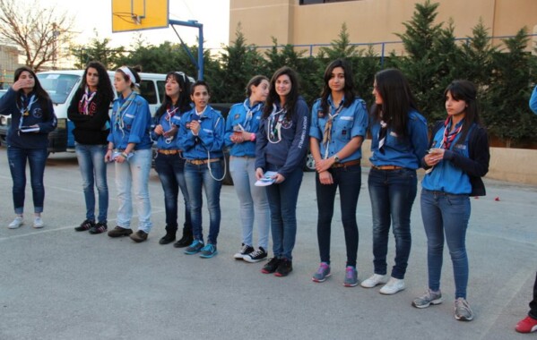 Camp des ACT Eclaireuses - mars 2014