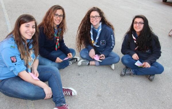 Camp des ACT Eclaireuses - mars 2014