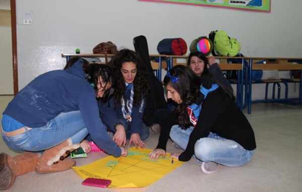 Camp des ACT Eclaireuses - mars 2014