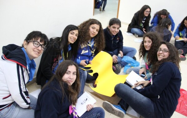 Camp des ACT Eclaireuses - mars 2014