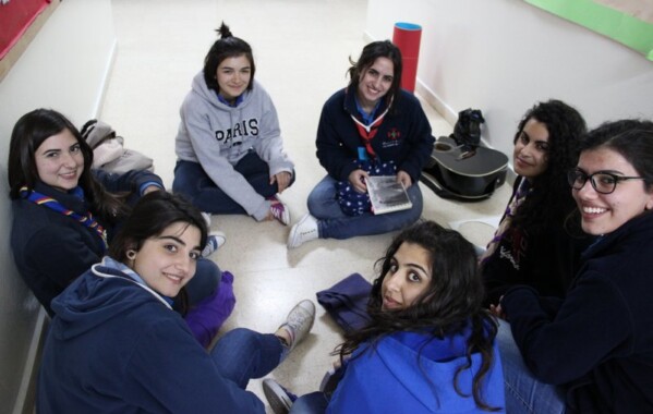 Camp des ACT Eclaireuses - mars 2014