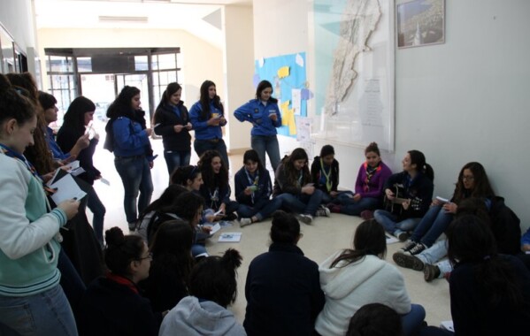 Camp des ACT Eclaireuses - mars 2014