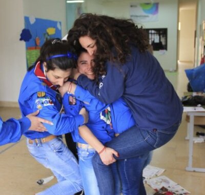 Camp des ACT Eclaireuses - mars 2014