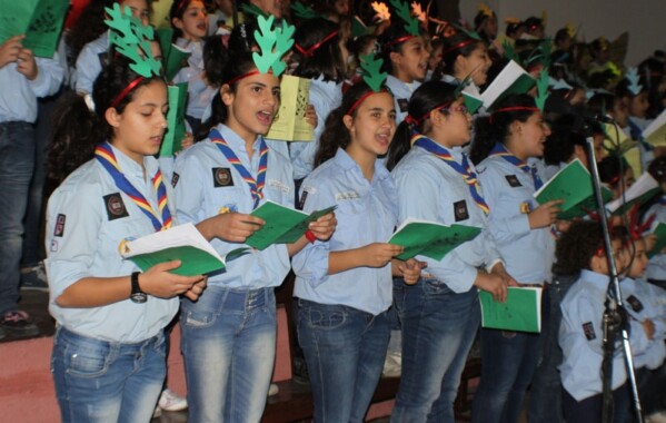 Chantons Noël - Louvettes district Mont Liban 1