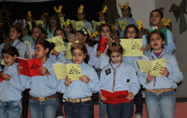 Chantons Noël - Louvettes district Mont Liban 1