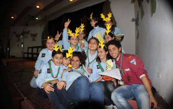 Chantons Noël - Louvettes district Mont Liban 1