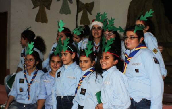 Chantons Noël - Louvettes district Mont Liban 1